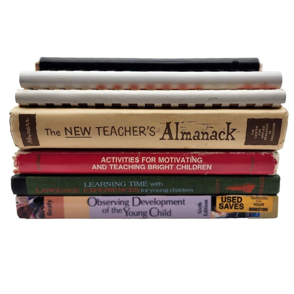 Teacher's Sourcebooks 7 Book Lot - Activities for Grades K-5 Vintage